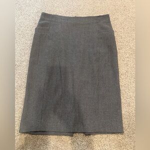Zara Charcoal Pencil Skirt